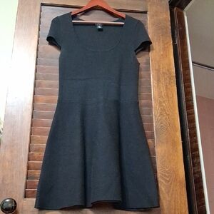 Nicole Miller Black Sweater Dress